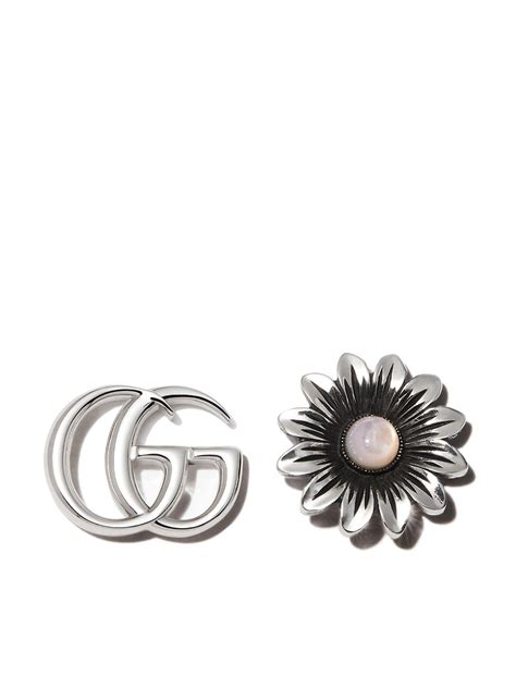 orecchini croce gucci|Orecchini in Argento .